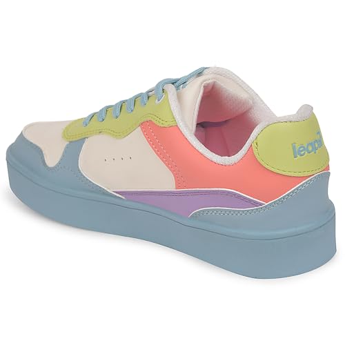 Image of Liberty Leap7x Anna-1 Casual Lacing Sneakers for Women with EVA Sole | Comfortable Outsole | Lightweight Durable and Cushioned Footbed | Flexibility and Shock Absorption