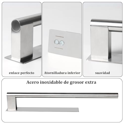 Mejores review On-line Kit de Accesorios y Repisas Cromado Para baños pequeños - los más vendidos. 25 Imagen adicional