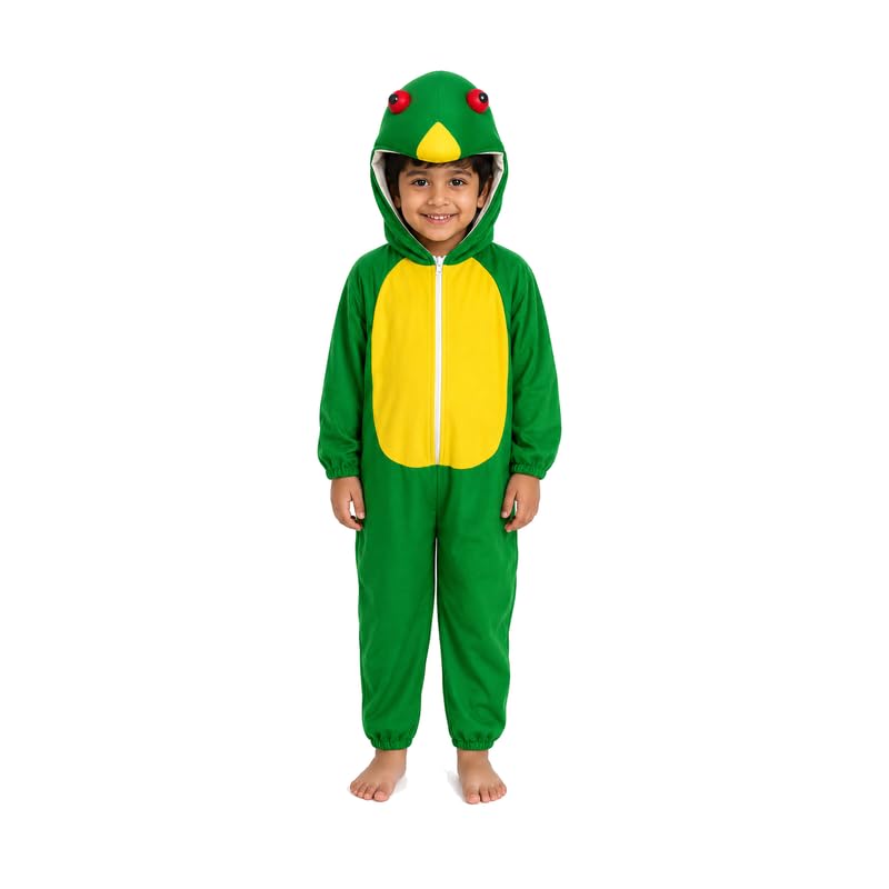 Image of Animal Costume for Kids | Plush Fancy Dress Costume for Boys & Girls |School Fancy Dress, Annual Day, Jungle Theme, Role Play, Halloween & Birthday Party