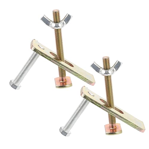 Holibanna 2 Sets Cnc Router Hold down Clamps Large Clamp for Woodworking Accessories Engraving Machine Press Plates