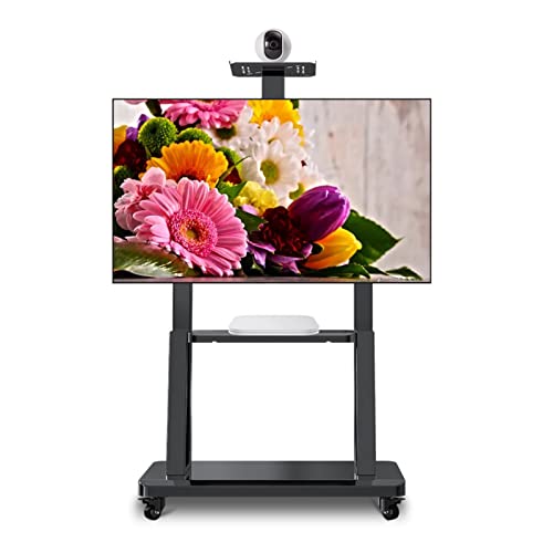 Soporte móvil REMYS para TV de 50 a 75 pulgadas negro miniatura 1