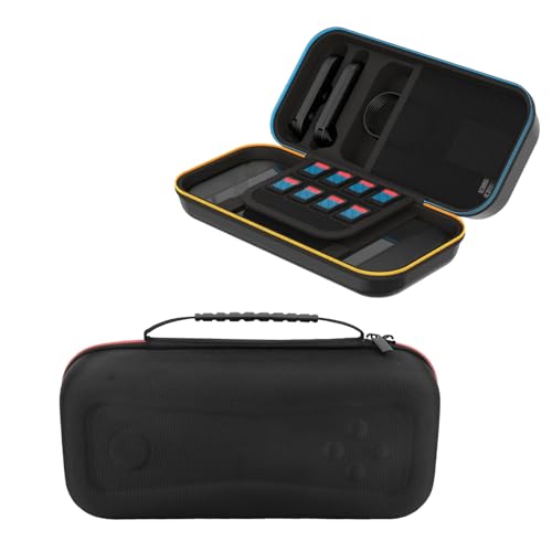 Buachois Housse de Transport pour Console , Coque Rigide Protection EVA Compartiment Accessoires Portable pour Jeu Voyage