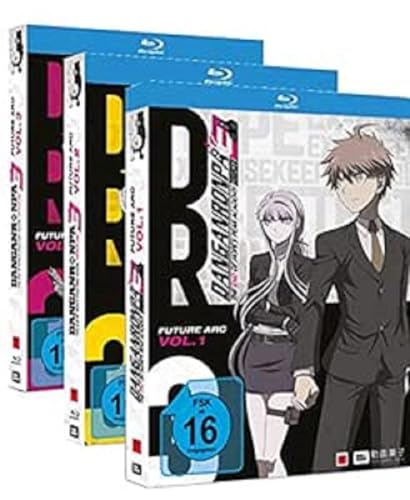Blu-ray Danganronpa 3 Future Arc en pack de 3 discos con la serie completa 2