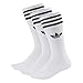 Produktbild adidas Solid Crew Socks Socken 3er Pack (39-42, weiß/schwarz)