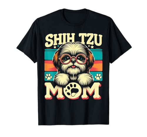 Mascota Shih Tzu Mom Shih Tzu Dog para mujer Camiseta