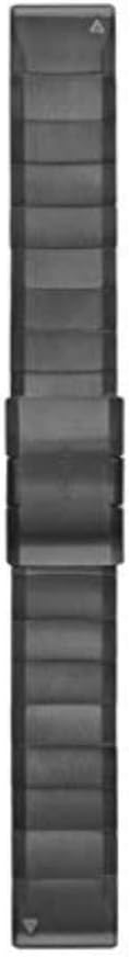 Garmin 010-12496-06 Fenix 5 Quick fit 22 Watch Band - Slate Grey Stainless Steel