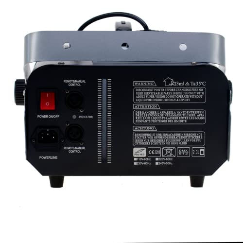 Audibax Smoke 1200 Máquina Humo 1200w Discoteca Profesional + Mando Inalámbrico