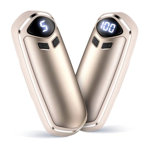 DeeKom Hand Warmers Rechargeable 2 Pack Electric Portable Pocket Hand Warmer Gifts