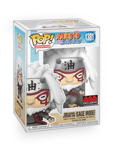 Epic Collectibles Pop Anime: Naruto Shippuden - Jiraiya Sage Mode Exclusive Vinyl Figure Bundled with Box Protector Compatible for Funko