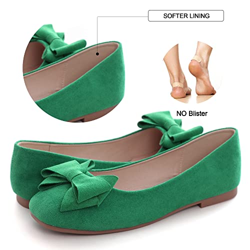 Image of Dear Time Women's Flats Shoes Bowknot Dressy Ballets Loafers Wedding Business Casual Walking Shoes