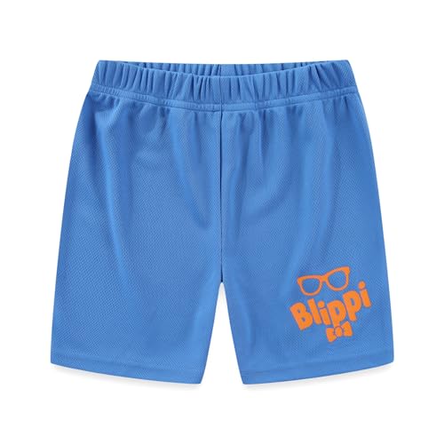 Image of Blippi Boys Short Sleeve T-shirt and Short 2 Piece Set for Toddler 2T to Big Kids