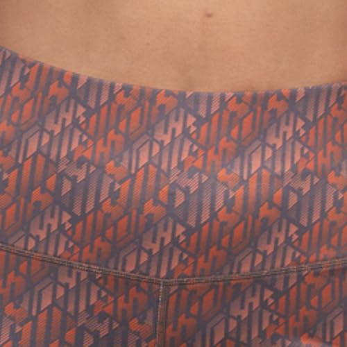 Image of SOIE Women Polyester Blend Sports Shorts High Waist Knee Length with Side Pocket Quick Dry Squat Proof Athleisure Shorts for Workout