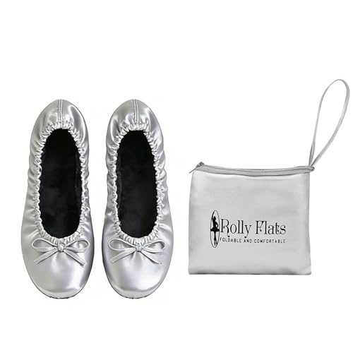 Image of Women's Foldable Ballet Flats - Portable Flat Shoes for Travel and Wedding that Fit in Your Purse