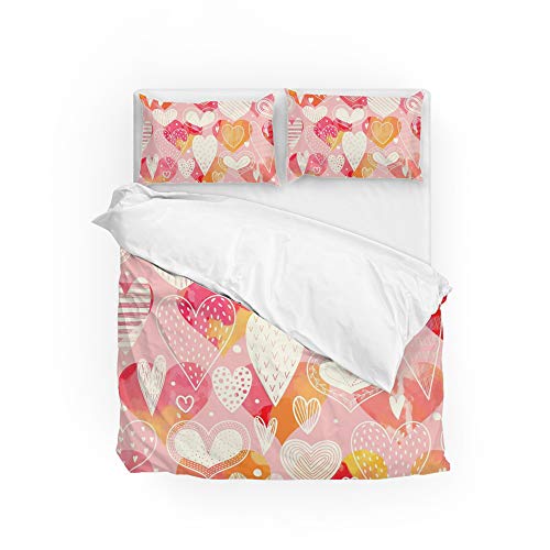 Parure housse de couette peinture douce en polyester haute qualité