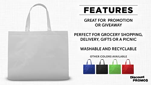 DISCOUNT PROMOS Natural Cotton Tote Bags