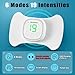 MASTOGO Wireless TENS Unit - 6 Mode 19 Intensity with Screen Display Portable TENS Device - TENS Unit Muscle Stimulator for Back, Sciatica, Shoulder Pain Relief