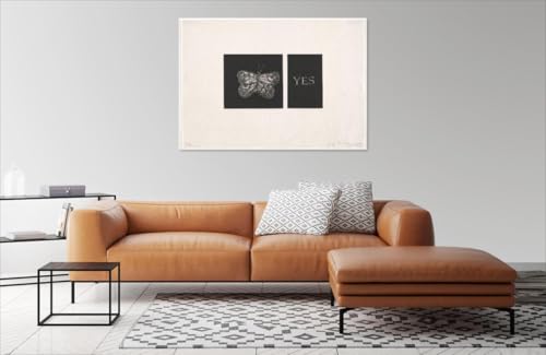Impression sur toile Kiki Smith Oui 76x101 cm pour décoration murale