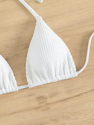 Women's Bathing Suit Halter Triangle Swimsuit Bikini Top3