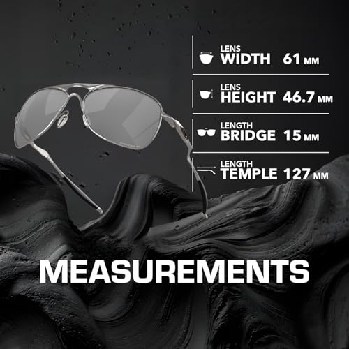 Oakley OO4060 CROSSHAIR - Polarized/Non-Polarized - Square Sunglasses with Official Eyewear Kit Bundle4