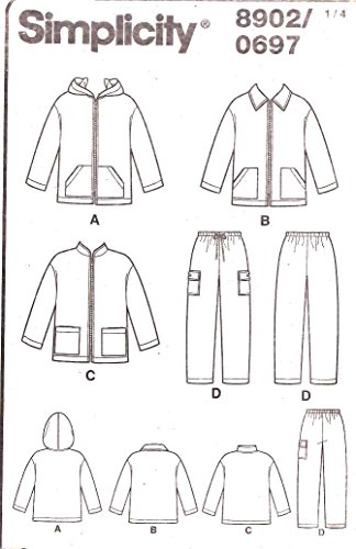 Simplicit 8902 Taille A 3 8 créez votre garde-robe décontractée chic - 3