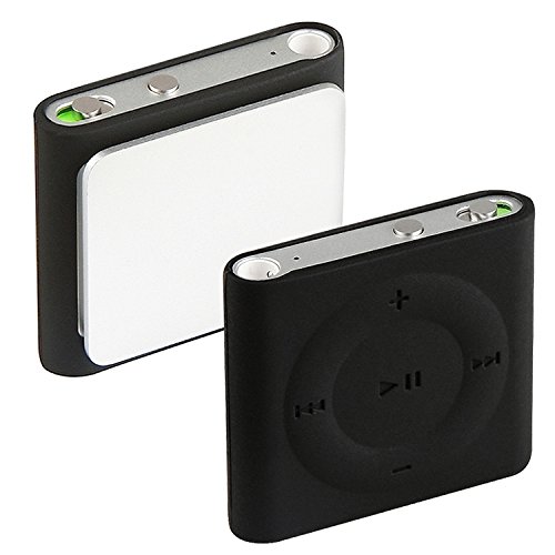 Black Skin Cover for Apple iPod shuffle (4th gen.)