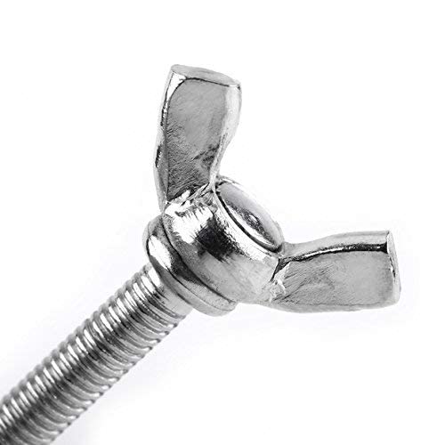 Miniatura 5 de Tornillo de ala métrica M5, 0.394 pulgadas, 0.472 pulgadas, 0.630 pulgadas, 0.794 pulgadas, 0.794 pulgadas, 0.797 pulgadas de longitud, tornillo de