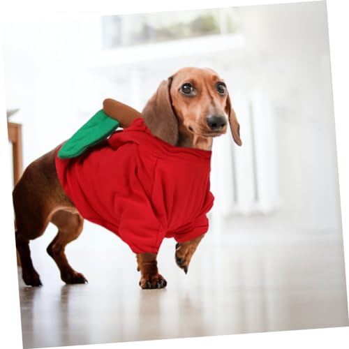 Disfraz Halloween para Perros Yardwe Talla L Rojo miniatura 7