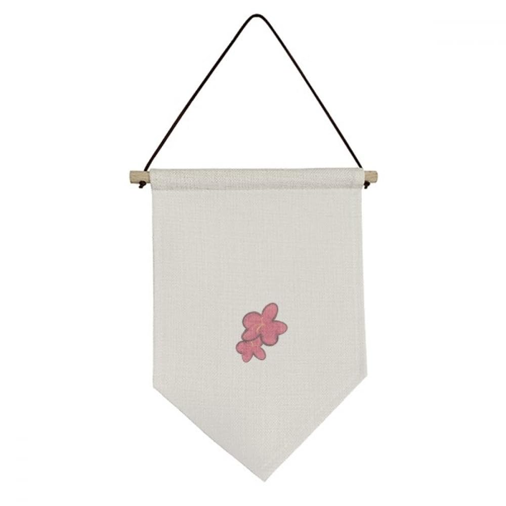 Bannière en toile hibiscus coréen de qualité supérieure pour mur