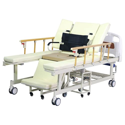 Letto di ospedale manuale regolabile multifunzionale per assistenza infermieristica domestica