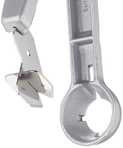 Foto von Westmark Pflaumenentsteiner für küchenfertig entsteinte Zwetschgen, 16,7 cm lang, Aluminium, lebensmittelecht beschichtet, Edelstahlklinge, Steinex, Silber, 40102260