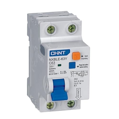 Protección contra fugas RCBO NXBLE-63Y disyuntor DPN 1P+N 20A
