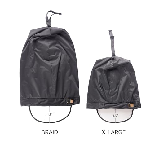 Bonnet de pluie doublé en satin imperméable avec sangle réglable