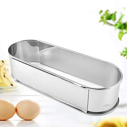 Molde oval ajustable para mousse y pastel de acero inox. miniatura 6