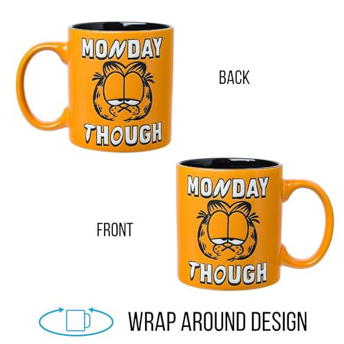 Taza de cerámica Garfield 20 onzas miniatura 6