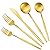 Gold Silverware Set for 12, Stainless Steel Flatware Set, 60-Pieces Cutlery Tableware set Include Spoons And Forks Set, Matte Gold Utensil Set, Stain Finish, Dishwasher Safe