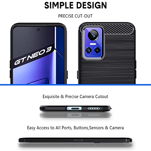 Natbok Cover Compatibile con Realme GT Neo 3,TPU