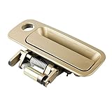 Exterior Outside Door Handle Front Driver Left Side Compatible with 1997 1998 1999 2000 2001 Toyota Camry 97 98 99 00 01 - Gold