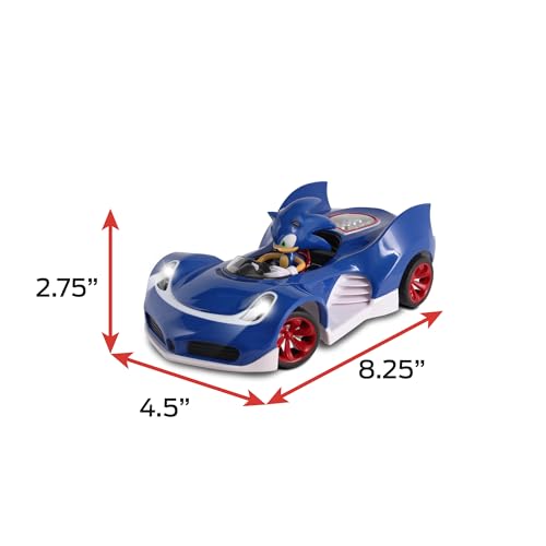 NKOK RC Sonic SSAS R2 Car with Lights, Blue (614)