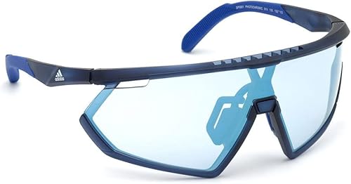 Miniatura 7 de Gafas de sol adidas Sport SP 0001 91V Azul Mate/Lente A Gris Fotocromático, Azul mate