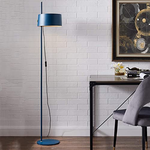 Lámpara de pie nórdica azul elevable de diseño moderno 2