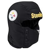 New Era Men's Black Pittsburgh Steelers Puffer Balaclava