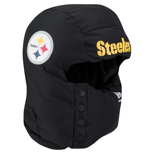 New Era Men's Black Pittsburgh Steelers Puffer Balaclava