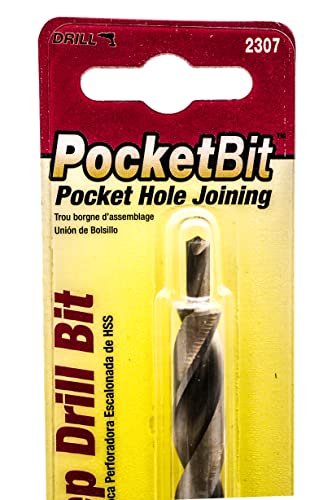 Milescraft 2307 PocketBit - Sechskantschaft Taschenlochbohrer, Modell: 23070003