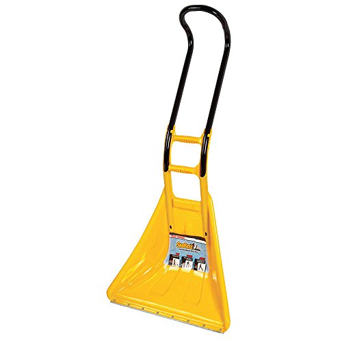 TRUE TEMPER 1625300 SnoBoss Poly Snow Shovel/Pusher/Scraper with Ergonomic Aluminum Handle 56-Inch