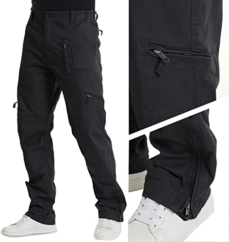 MAGCOMSEN Men's Trousers Cargo Combat Work Tactical Military Hiking Trouser Casual Walking Outdoor Breathable Pants with Multi Pockets - Image 5