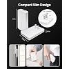 Type C Flat Wall Charger, 67W Flat USB C Wall Charger Block Slim Fast Charging Block with Foldable Plug Double USB C Port Power Adapter for iPhone 15/14 Pro Max Plus Mini, AirPods, iPad,Samsung Galaxy