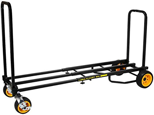 RocknRoller R14G 700lb Capacity DJ Transport Cart+Accessory+Equipment Bag+Deck - Thumbnail 6
