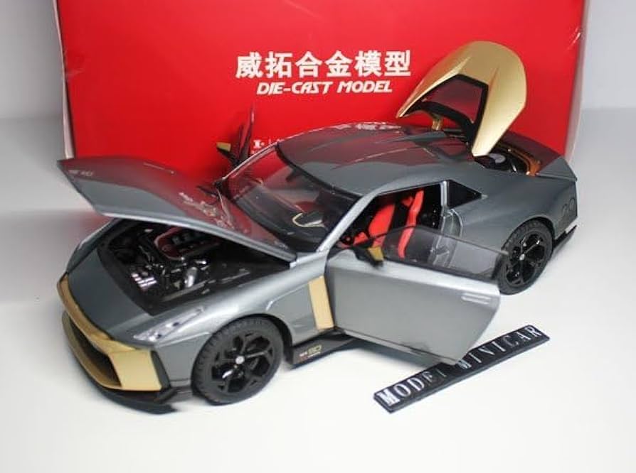 Amazon.co.jp: Grey！金属製！WT 1/18 日産 GTR GTR50 GT-R 50