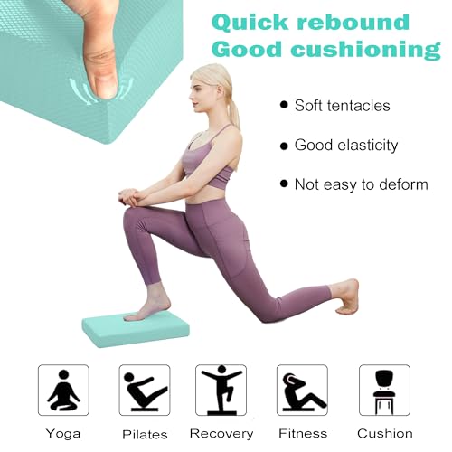 Balance Pad, Balance Pads para fisioterapia, esterilla de balance para fisioterapia, foam balance pad azul miniatura 3
