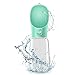 Newaner Bouteille d'eau Portable pour Chien,550ml Bouteille d'eau de Voyage antibactérienne de qualité Alimentaire pour Chien et Chat, Eau Potable pour Animal de Compagnie en Plein air